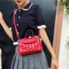 small red bag